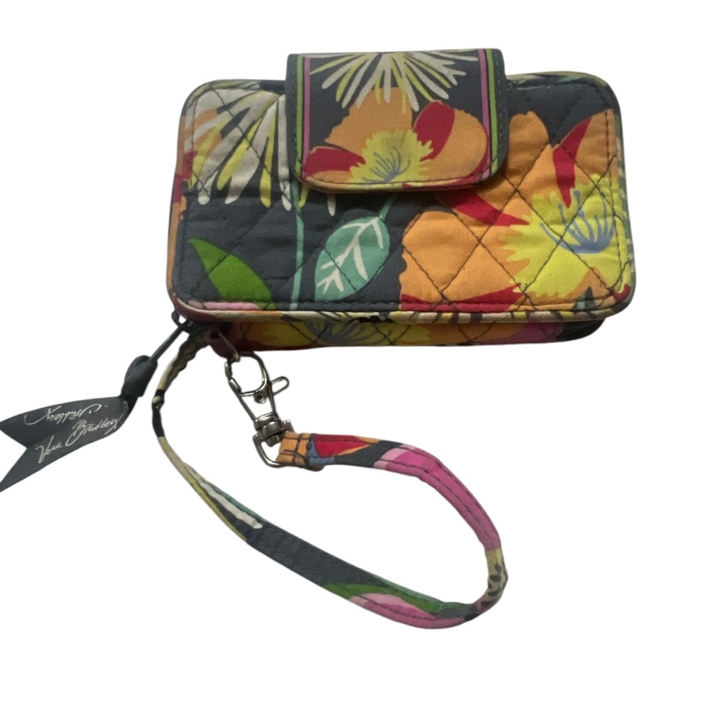 Vera Bradley Floral Multicolor Wristlet - Picture 2 of 3